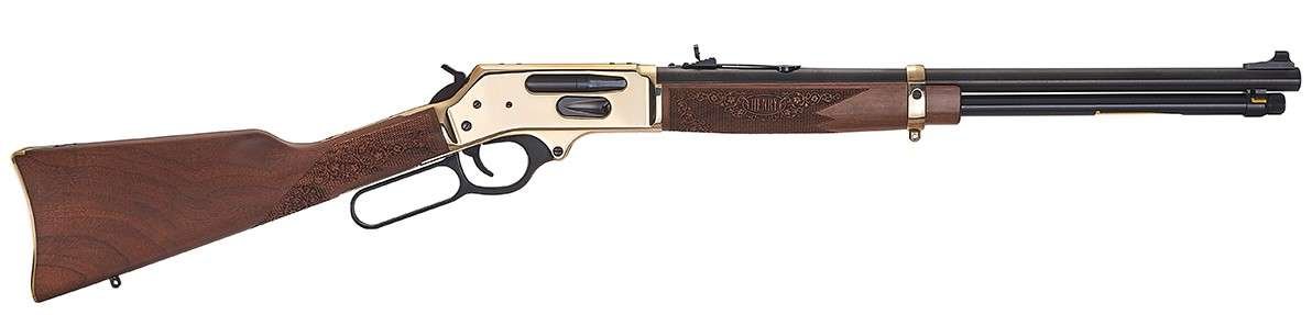 Henry H024360BH Side Gate Full Size 360 Buckhammer 5+1 20" Blued Steel - Henry Repeating Arms - 360 Buckhammer