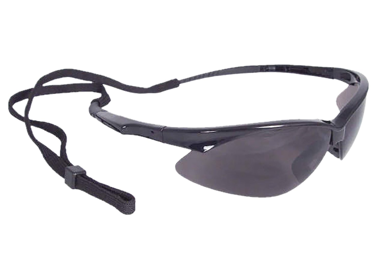 Radians OB120CS Outback Shooting Glasses: Anti-Fog, Smoke Gray Lens, Black Frame, UV Protection, ANSI Z87.1+ Standard