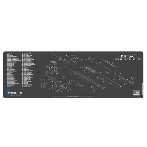 CERUS GEAR M1A1 SCHEMATIC CHAR GRAY