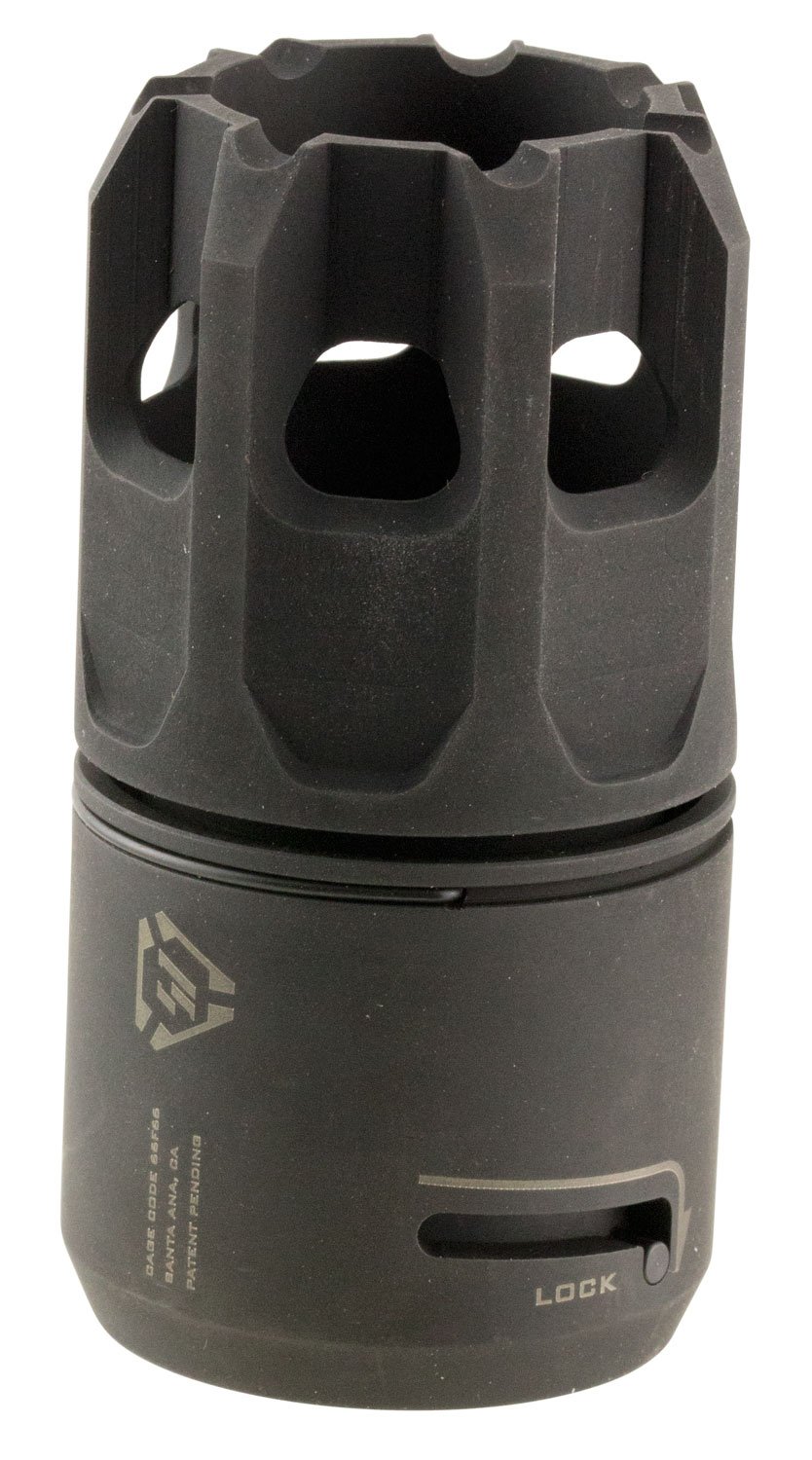 Buy Strike Industries SI Oppressor Muzzle Device, Black Nitride, 1144 Carbon Steel, 2.9in Length, 1.55in Diameter online