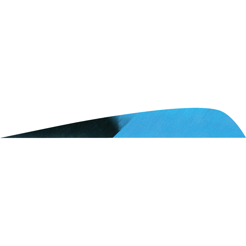 Gateway 400LPKBL-50 Parabolic Feathers Kuro Blue 4" LW 50pk 2.76 Grains
