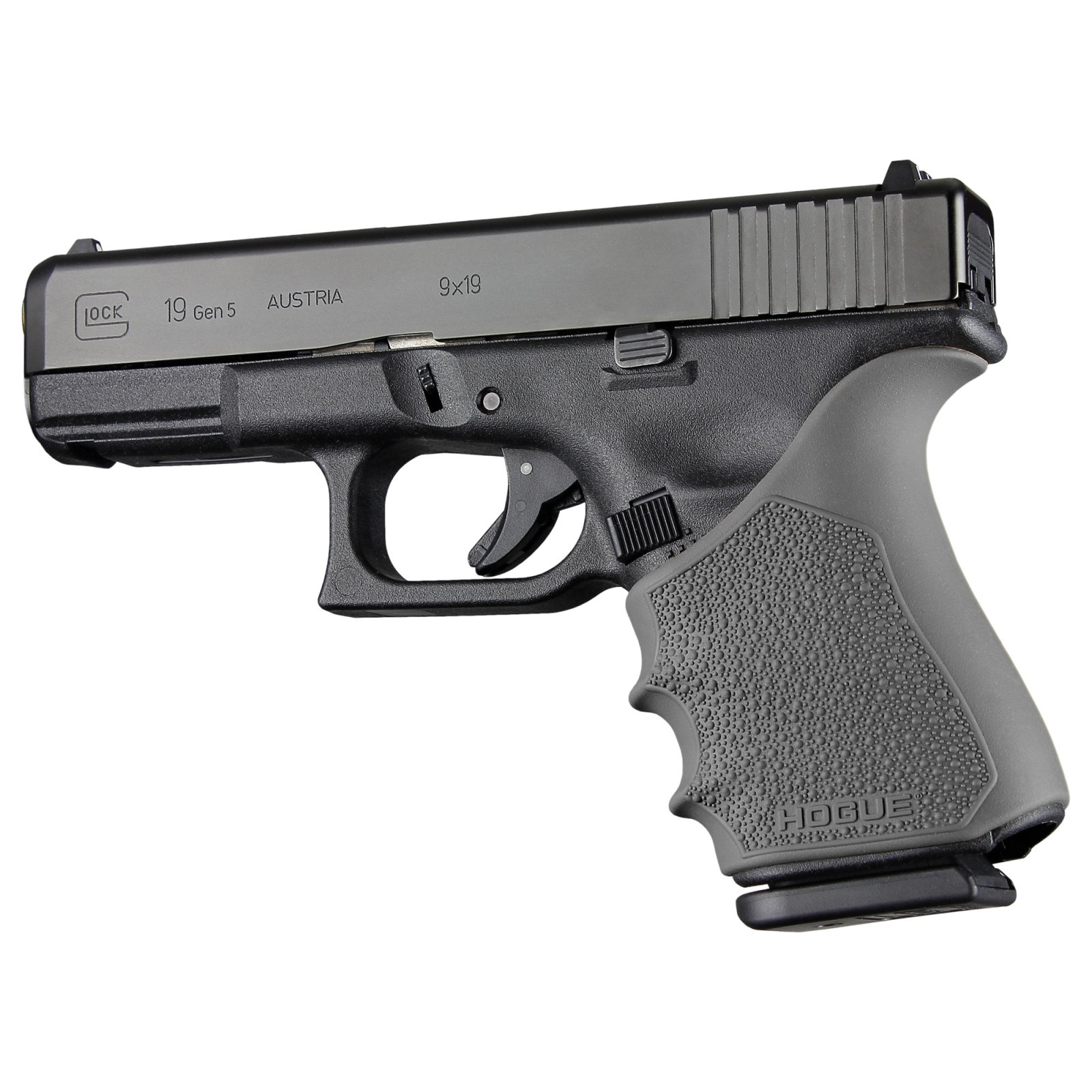 Hogue HandAll Beavertail Slate Gray Pistol Sleeve Glock Gen 1-2-5