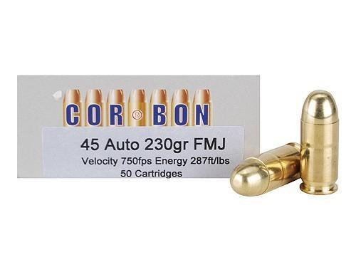 Corbon SD4523020 .45 ACP +P 230gr JHP Ammo 20 Rounds - Corbon - 45 ACP