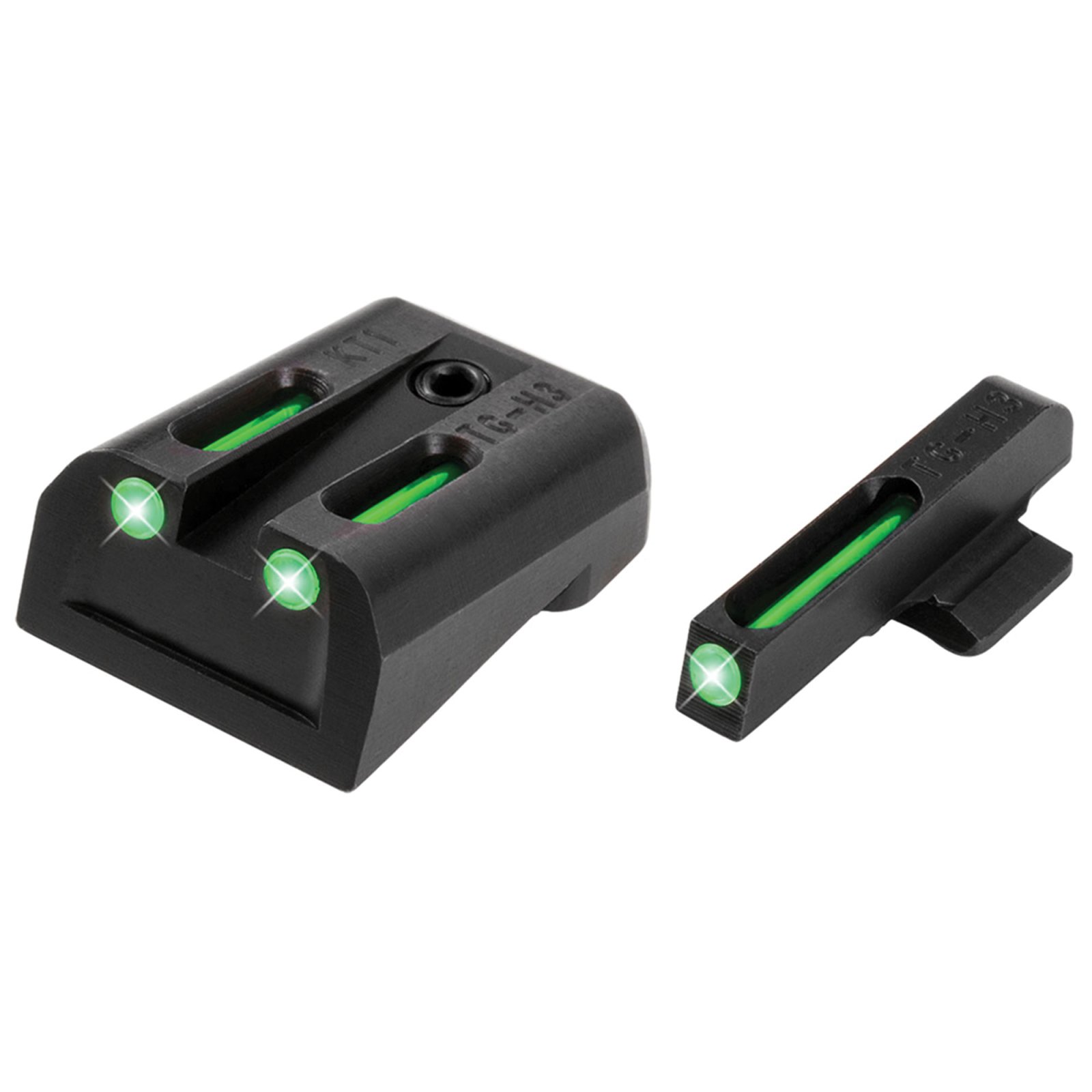 TruGlo TG131KT TFO Tritium/Fiber Optic Night Sights for Kimber 1911