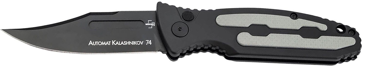 Boker 01KALS136 Plus Kalashnikov Auto Black Knife