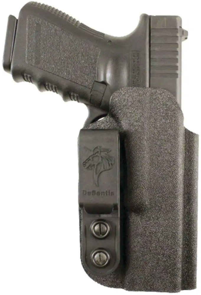DeSantis 137KJ9PZ0 Slim-Tuk IWB Kydex Holster for Springfield Hellcat - DeSantis - BLACK