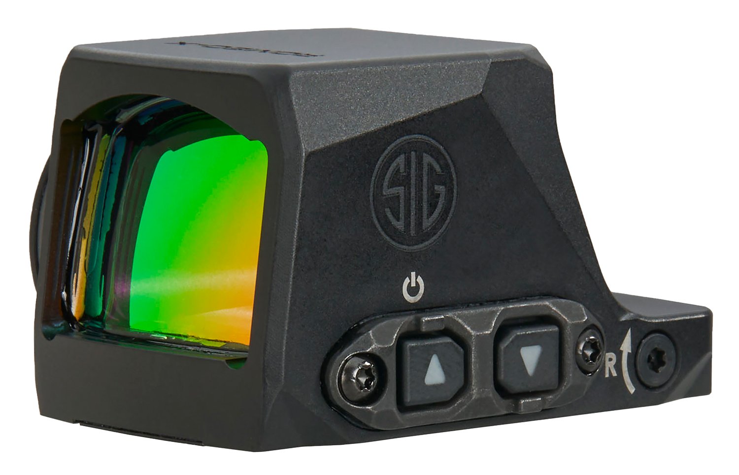 Sig Sauer Electro-Optics SORX1480 Romeo-X Enclosed Compact Black 1x24mm 3MOA Green Dot Reticle RX Footprint Mount - Sig Sauer - 24MM