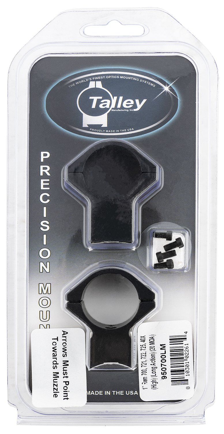Buy Talley 950700LM Scope Mount 1" Tube High 20 MOA Black Anodized Aluminum online