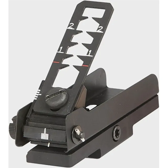 Lewis Machine & Tool LMP390A Black M203 Leaf Sight 1913 Picatinny - Lewis Machine & Tool Company