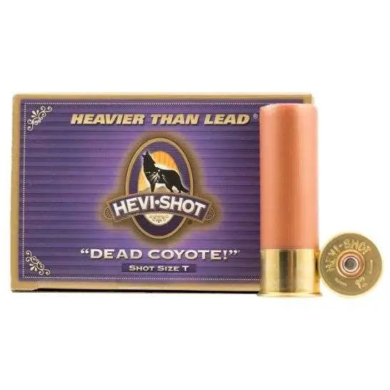 Hevi Shot Dead Coyote Load 12 ga. 3 in. 1 1-2 oz. T 10 rd. - HEVI Shot - 12GA