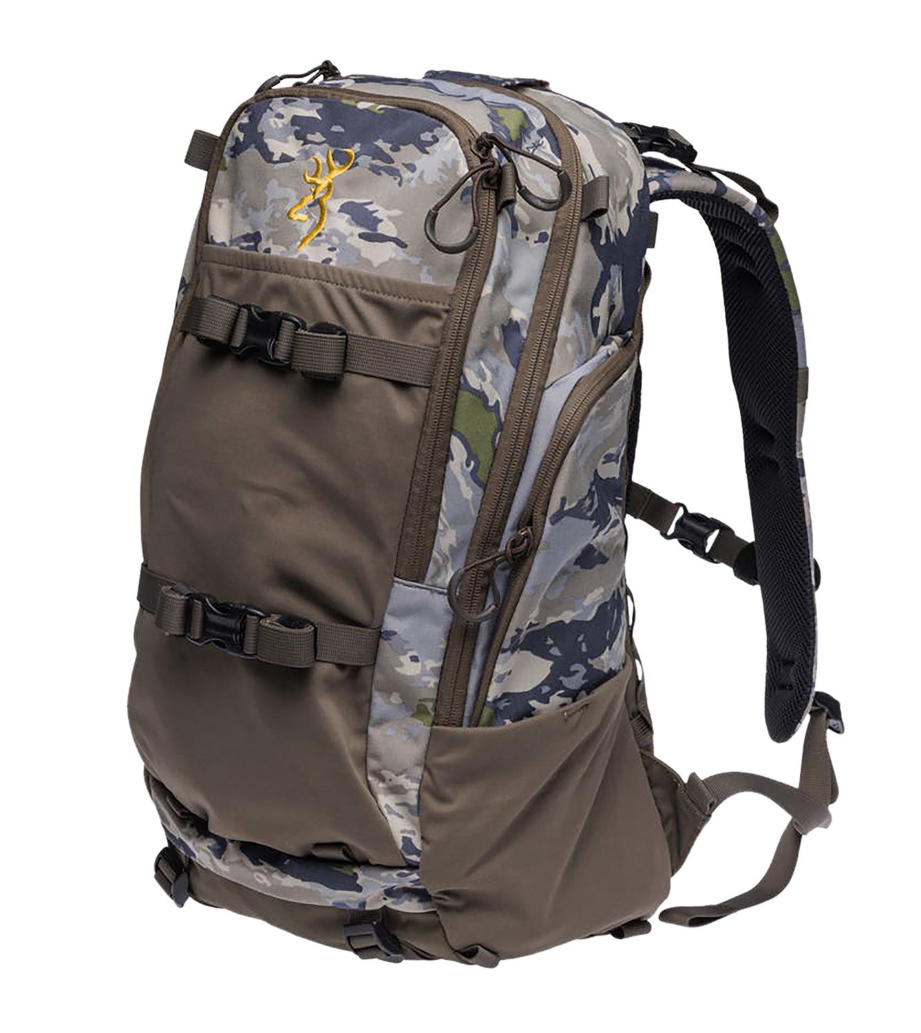 Browning 12913034 Whitetail 1300 Nylon Ovix Camo Backpack 20L 20"x12"x6" - Browning