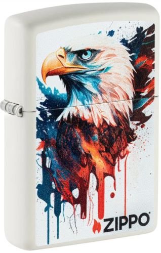 ZIPPO WINDPROOF LIGHTER WHITE MATTE