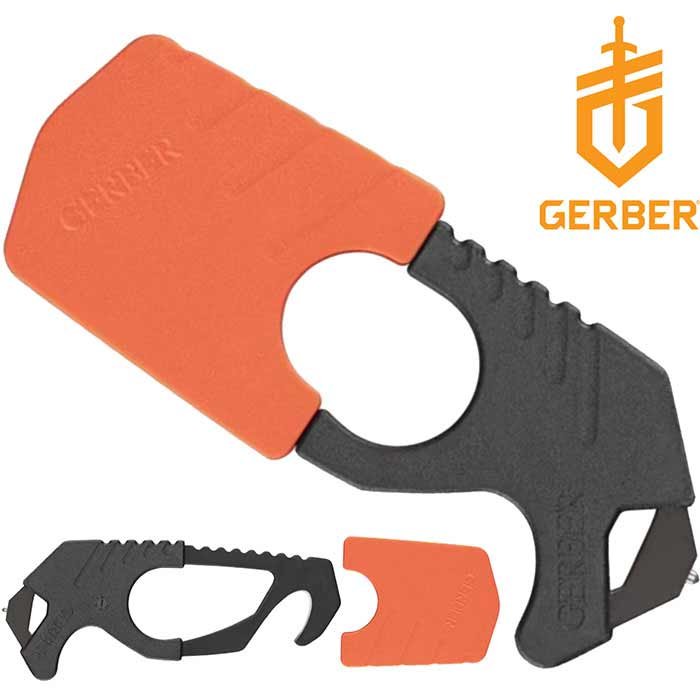 Strap GER 1070066 4.37in Black Orange Strap Cutter Accessory