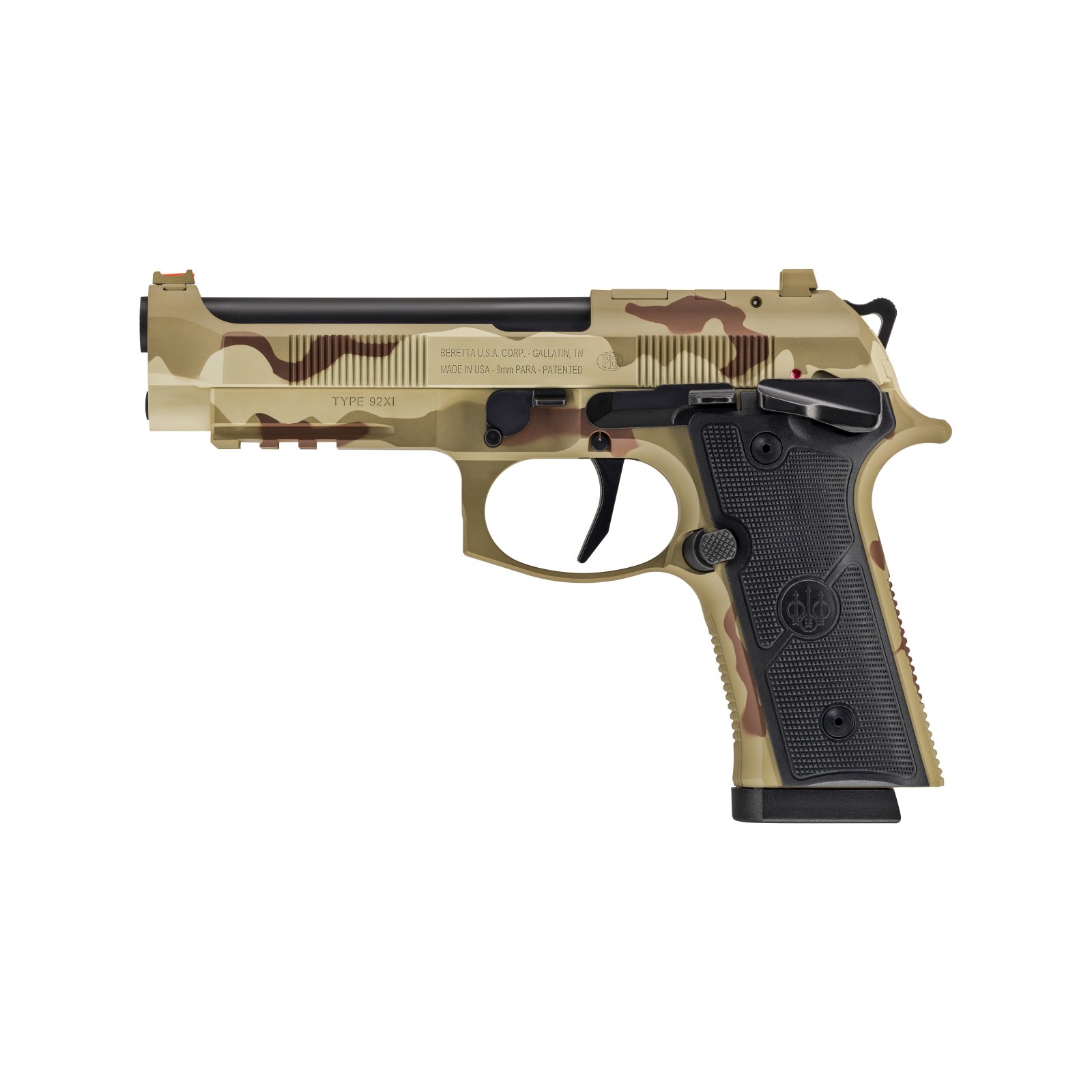Beretta 92XI American Combat Series Semi-Automatic Pistol 9mm Luger - Beretta - 9mm
