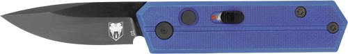 Cobratec Stinger Folder 1.9" Purple/Blk D2 Blade SD Button CTSTRPUR - CobraTec Knives