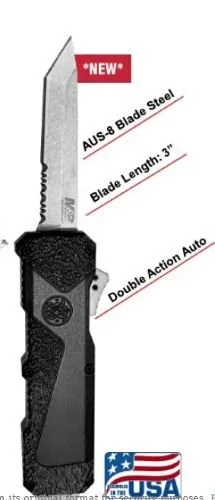 S&W M&P H.R.T. OTF 3" TANTO POINT M&P 2.0 TEXTURE - Smith & Wesson for sale at TheGunDock