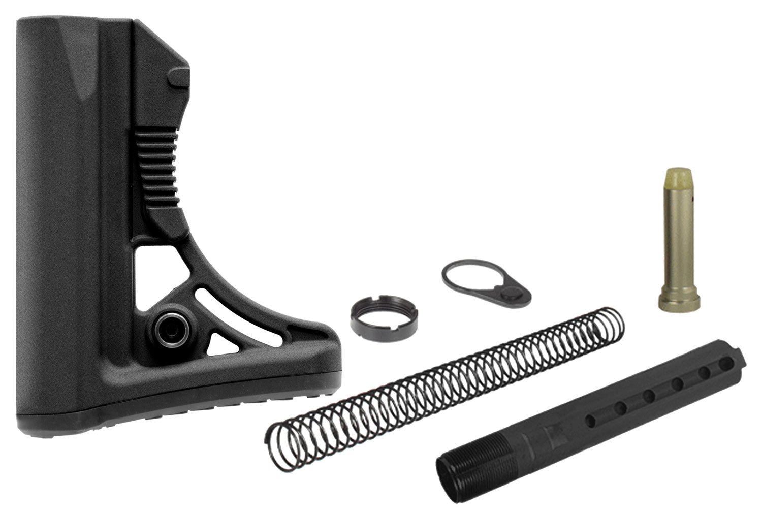 UTG Pro RBUS3BM Mil-Spec OPS Ready S3 Stock Kit Black 6-Position AR-15