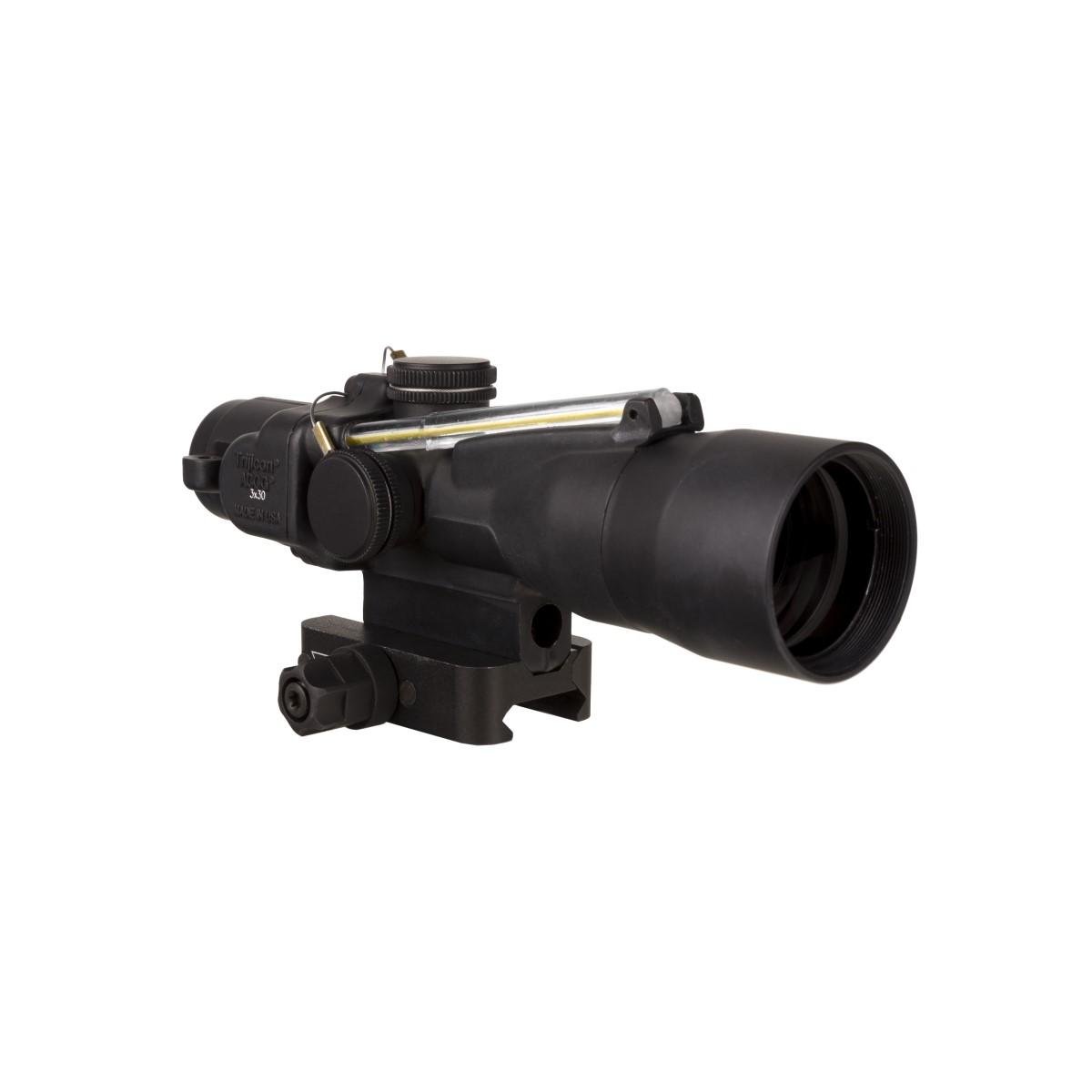 Trijicon TA33-C-400364 ACOG 3x30 Scope Amber Chevron 7.62x51mm Illuminated