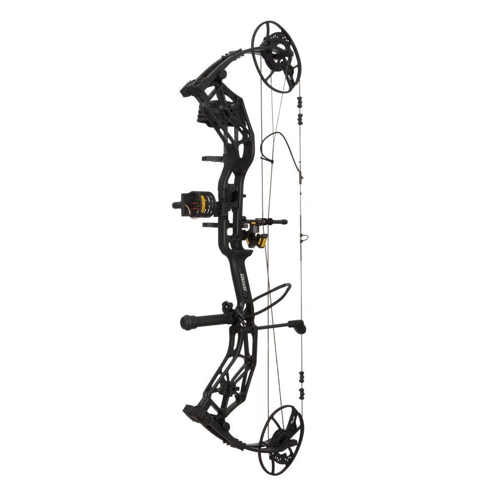 Bear AV46B73116R Paradigm RTH Black 60 lbs RH 333 FPS 33" Axle 80% Let-Off - Escalade Sports DBA Bear Archery