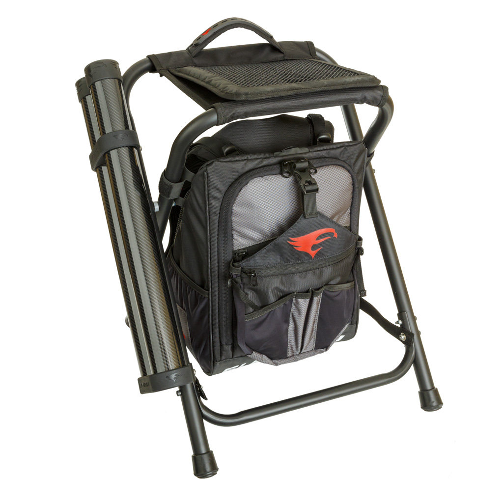 Elevation Nest Shooter Stool 811314025272, Black, 300lb Frame, Dual Arrow Tubes