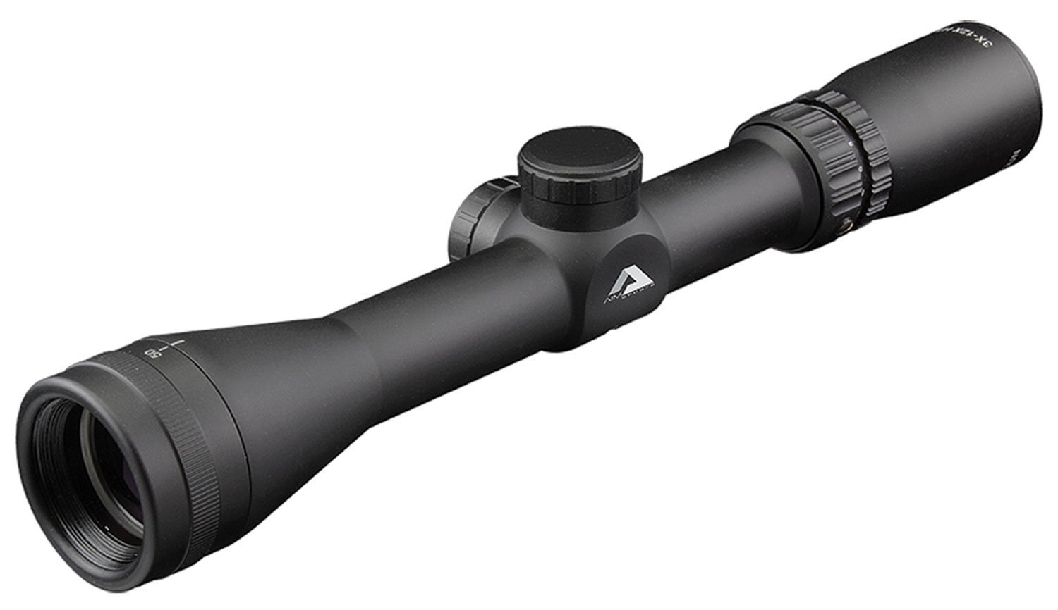 Aim Sports J3HD31232A Scout Scope 3-12x32mm AO 1" Tube A1-BDC Black - AIM Sports - 32MM AO