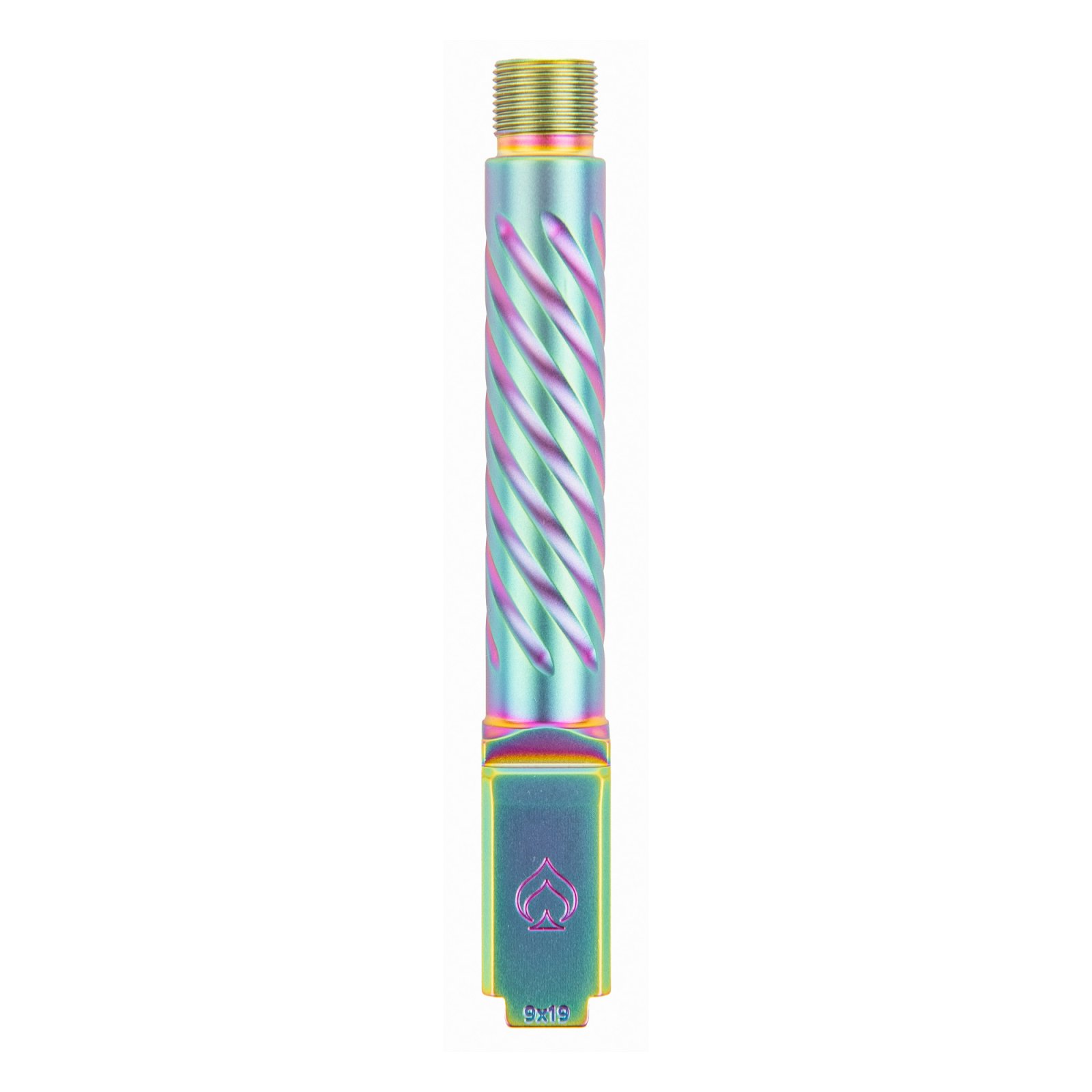 Buy Ballistic Advantage BAPSG195T3W 9MM 4.5 in Threaded Barrel Iridescent PVD online
