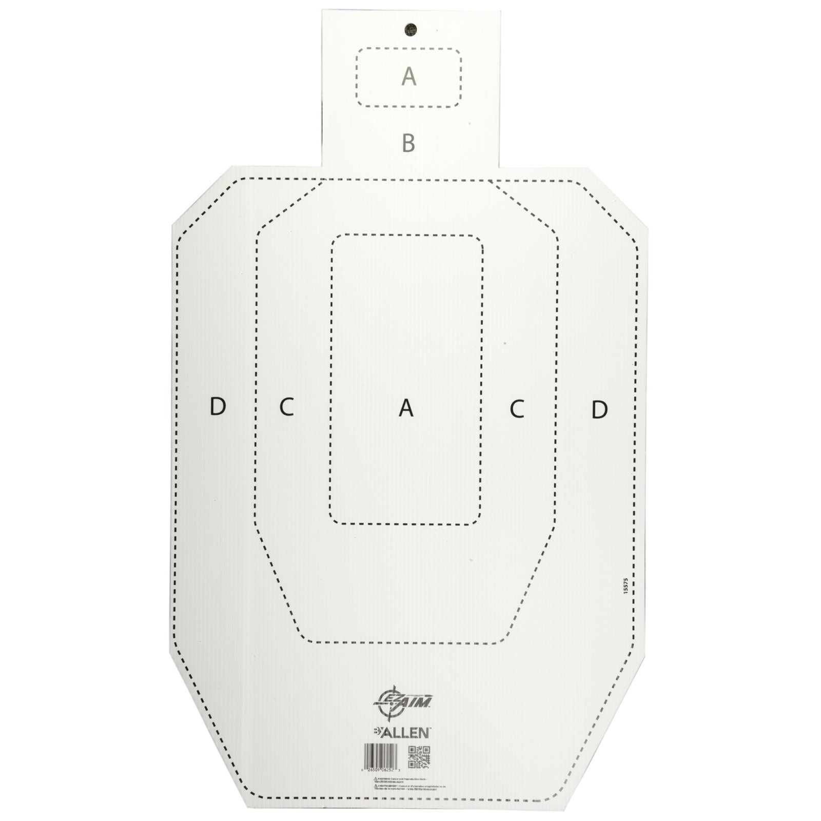 Allen Ez Aim Coroplast Ipsc Silhouette 18x30-026509062523 - Allen Company