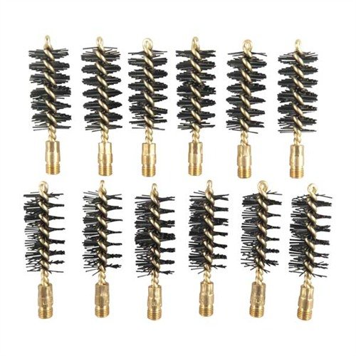 Brownells Heavy Weight Brush Nylon 12 Gauge Shotgun 12 Pack - Brownells - 12 GAUGE