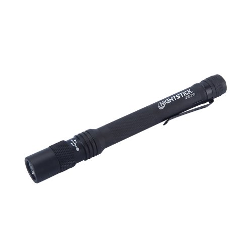 NIGHTSTICK METAL USB FLASHLIGHT LI-ION - BLACK