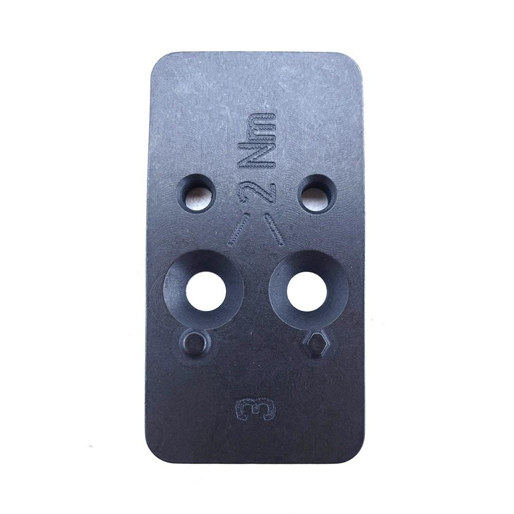 H&K 50254263 Optic Plate #3 Black Steel Fits HK VP9 C-More STS2