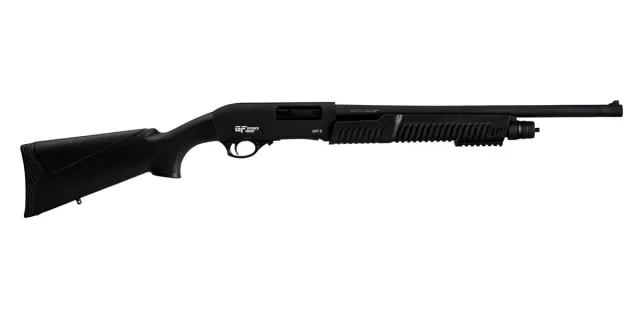 GForce GFP31220 Pump Action Shotgun, 12GA, 20" Barrel, Black Stock, Picatinny Rail, 4+1 Capacity, Standard Sights, Fixed MOD Choke - GForce Arms - 12 Gauge for sale at TheGunDock