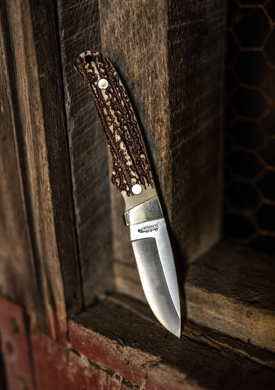 Uncle Henry 1100089 PH2N Pro Hunter 2.80" Staglon Drop Point Knife