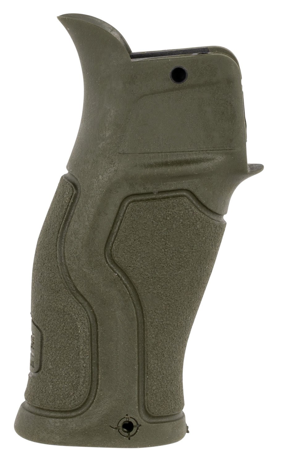 FAB Defense Gradus Ergonomic AR-15 Grip - OD Green Rubberized Polymer