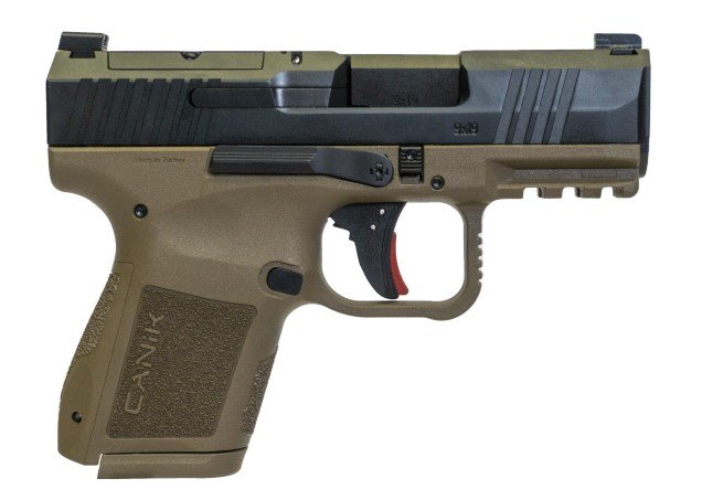 Century HG7651CAD-N METE MC9 9mm Pistol 10+1 FDE with Picatinny Rail - CANIK - 9mm