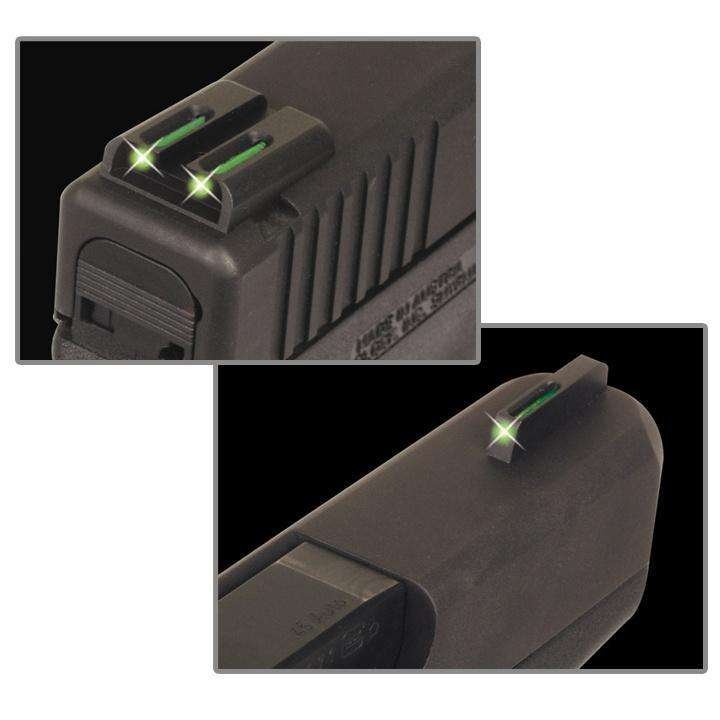 Buy TruGlo Brite-Site Tritium/Fiber Optic Sight Fits High for Glock 20 21 29 30 online