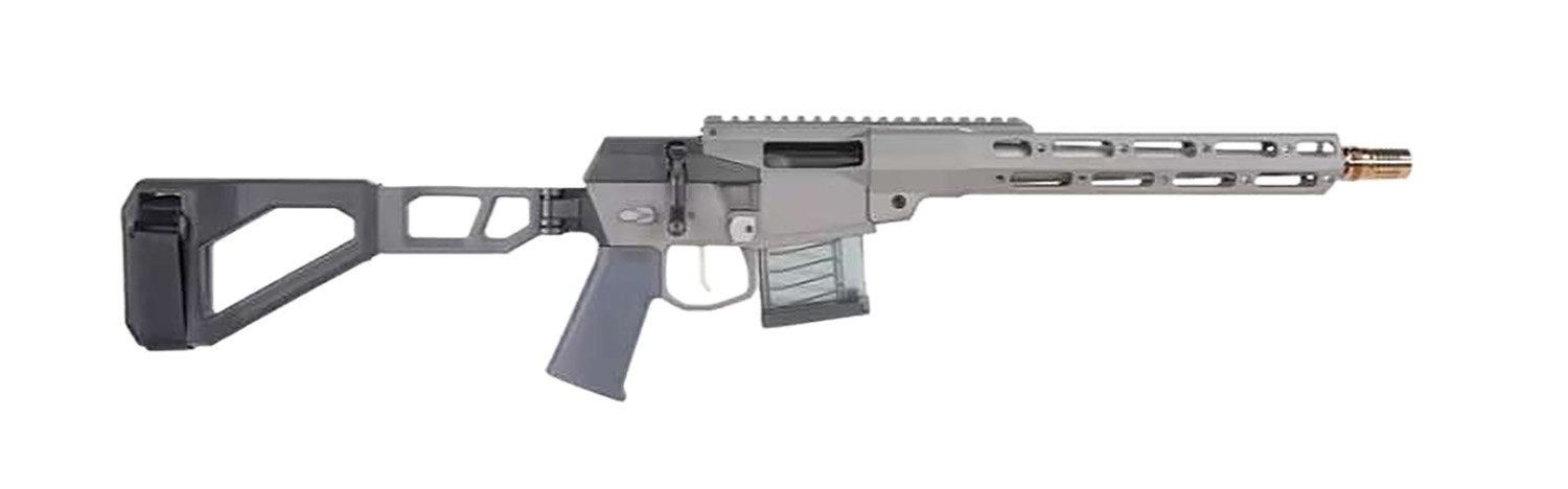 Q Mini FIX QLD MINIFIX-556-12IN-PIS 556NATO 12" Pistol w/Brace Gray - Q LLC - 5.56x45mm NATO