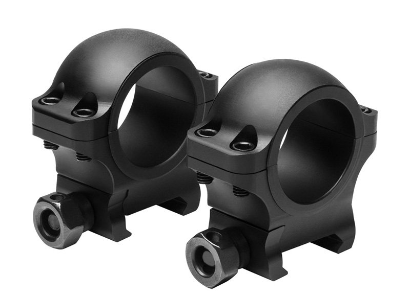 NcStar VR30H09 VISM 30mm Hunter Rings Black 0.9" Height