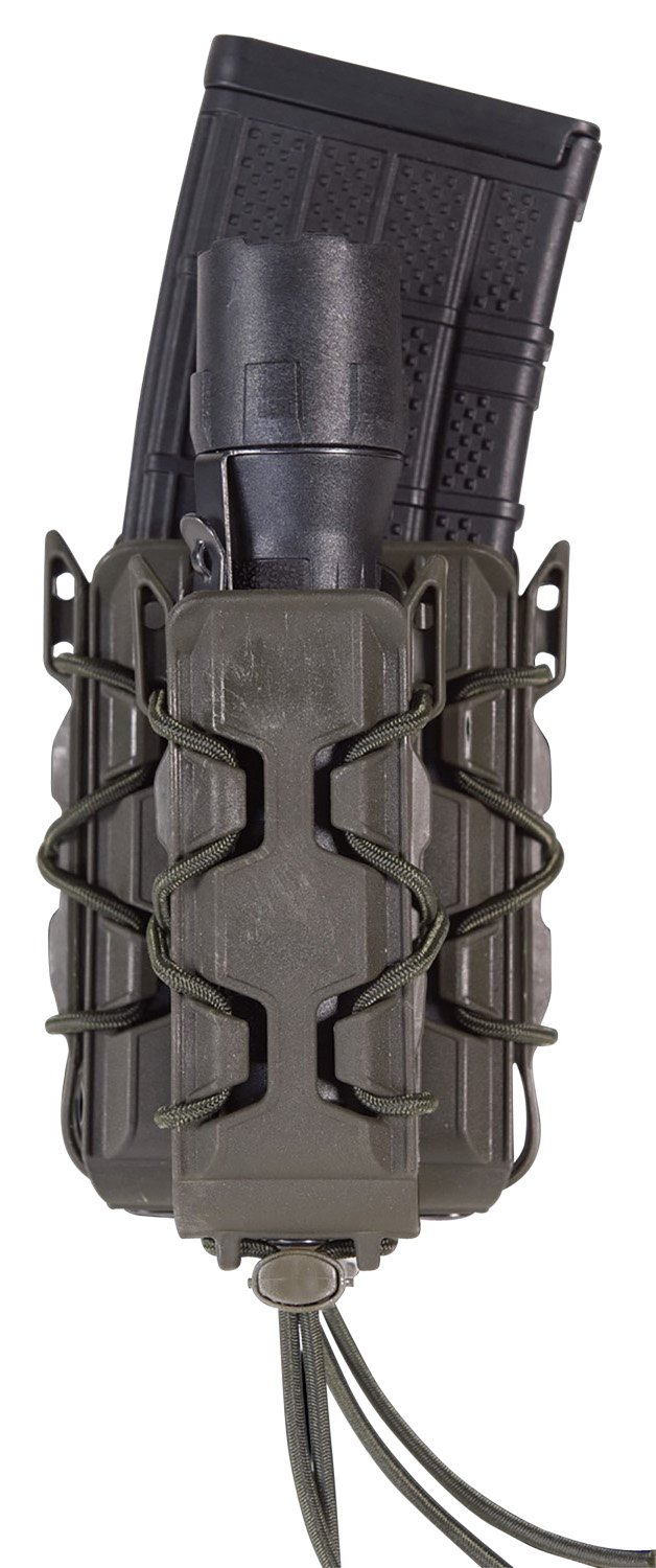 High Speed Gear 16DD01OD TACO Double Decker OD Green Polymer Belt Clip - HSGI - OD GREEN