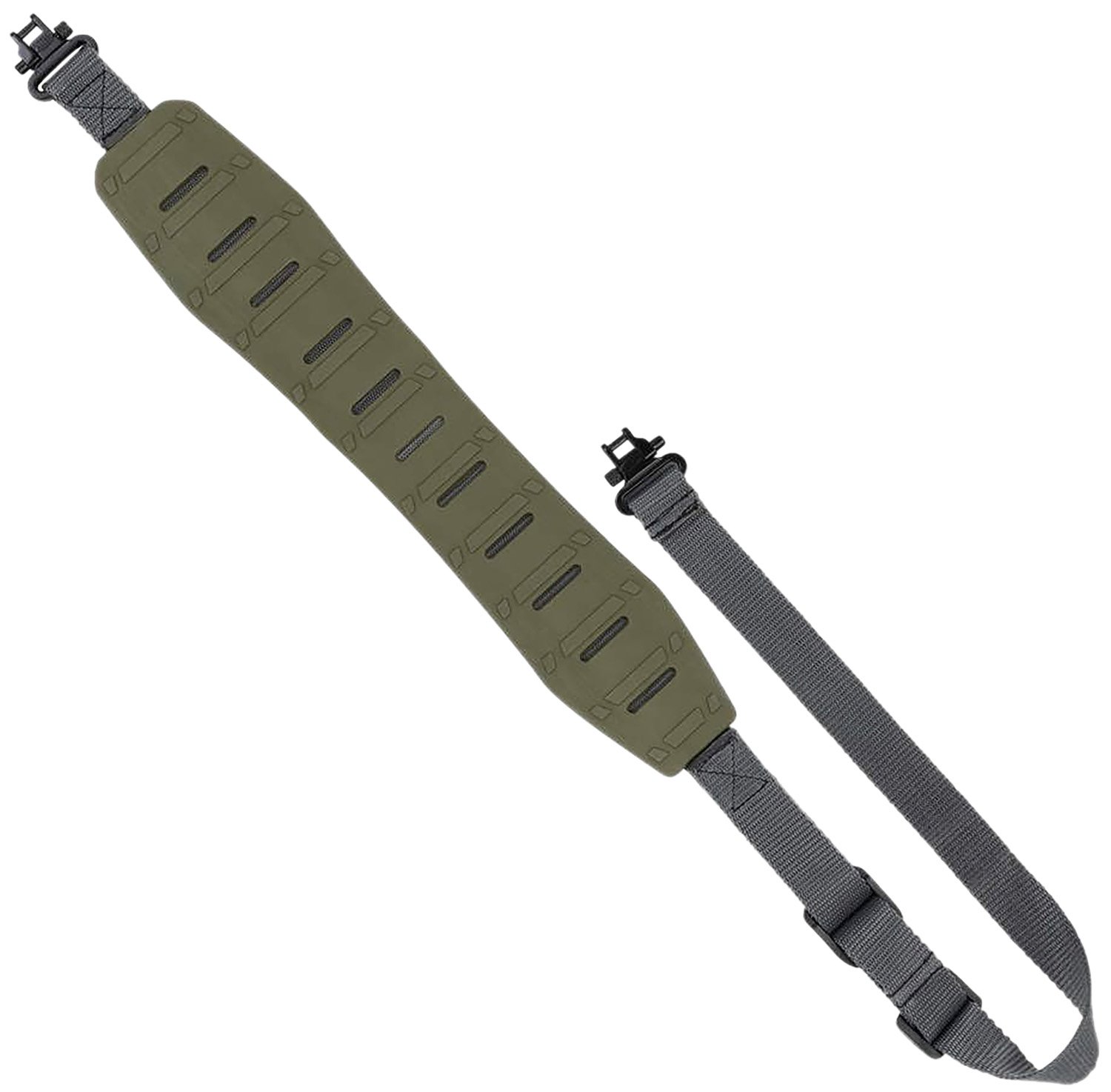 Allen Baktrak Kling Sling Rubber Black Green Swivels - Allen Company