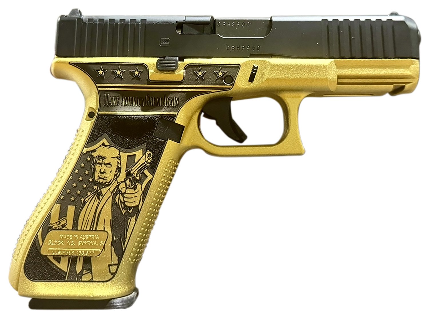 GLK G45 9mm 17Rd MOS Cerakote Optics Ready - Glock - 9mm Luger (9x19 Parabellum)