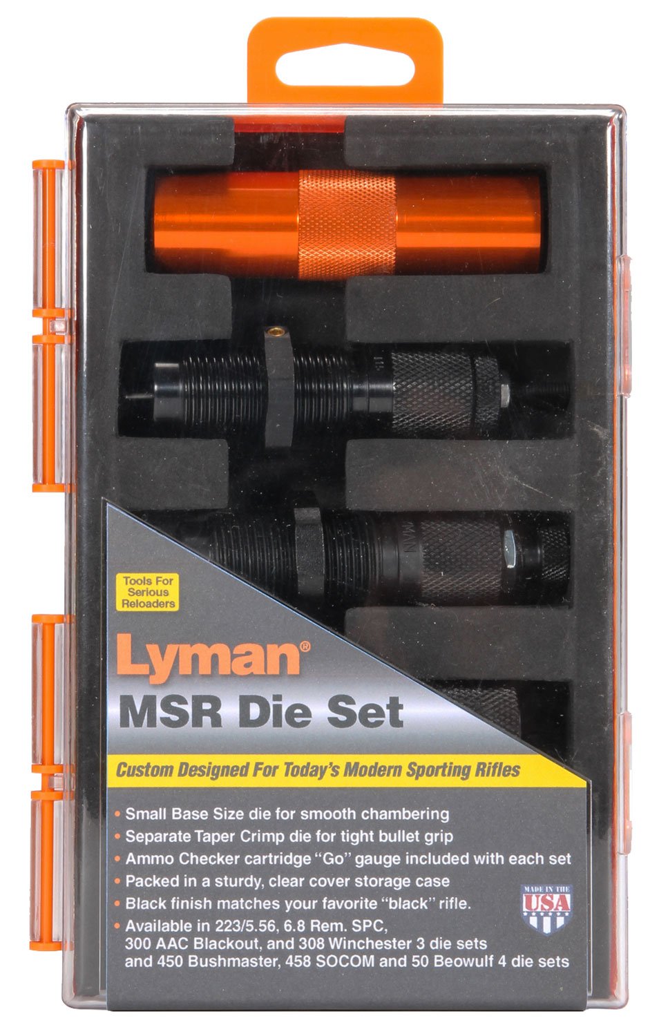 Lyman MSR Precision Die System 458 SOCOM Bushmaster