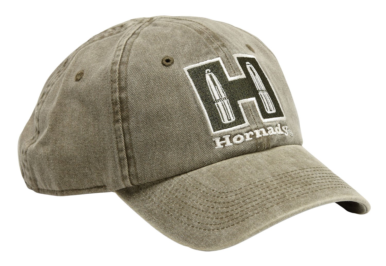 Hornady Logo Cotton Cap - Sage Green | Men's Apparel with Q3 Technology - Horn Hunter