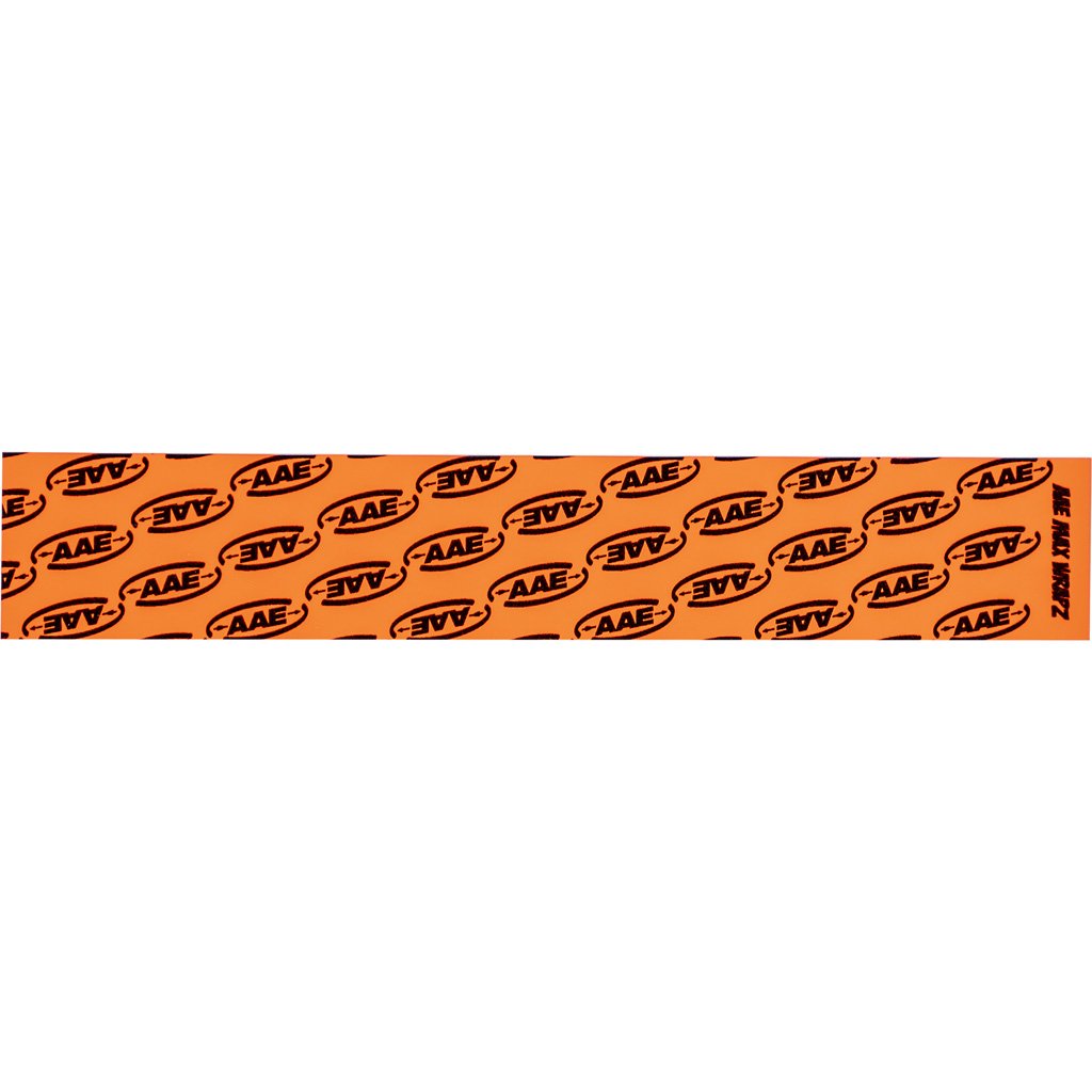 AAE MAWOR Arrow Wraps Orange 12pk, Non-Coated Vinyl, 1x5.875"