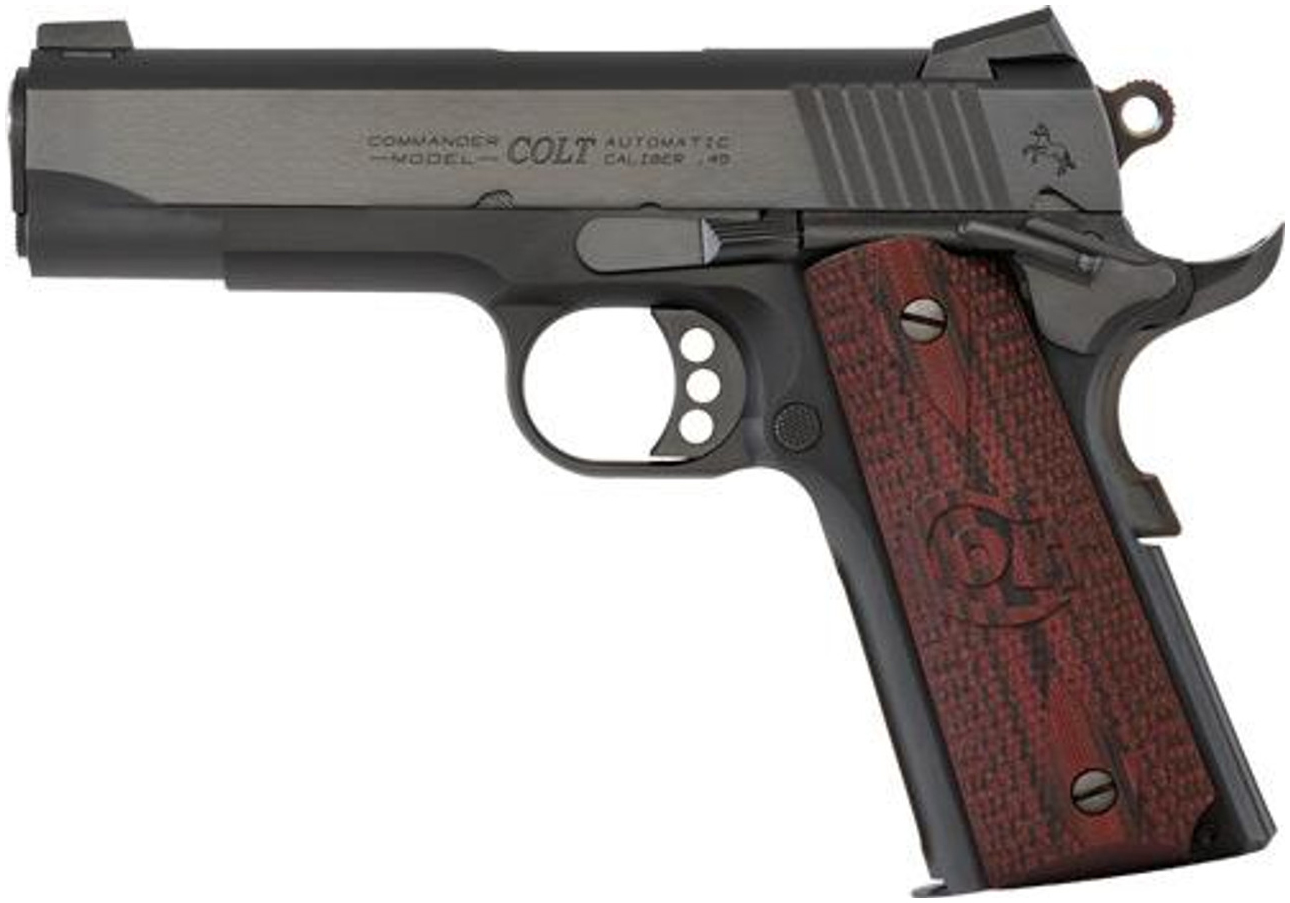 Colt ZO4840XE Lightweight Commander .45 ACP 4.25" 8+1 Blued Blem