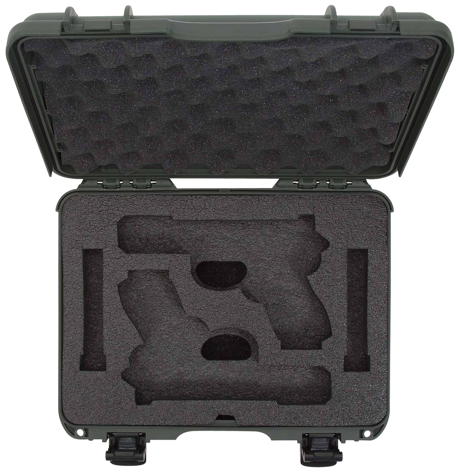 Nanuk 910GLOCK6 Olive Pistol Case, Foam Padding, Airline Approved - Nanuk - OLIVE