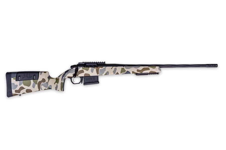 Weatherby 307 Hush 7mm Rem Mag 24" Bolt Action Rifle Black Cerakote 5RD - Weatherby - 7mm Rem Mag