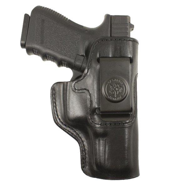 DeSantis 127BA8JZ0 Inside Heat IWB Holster RH Leather Black for SIG P365 - DeSantis