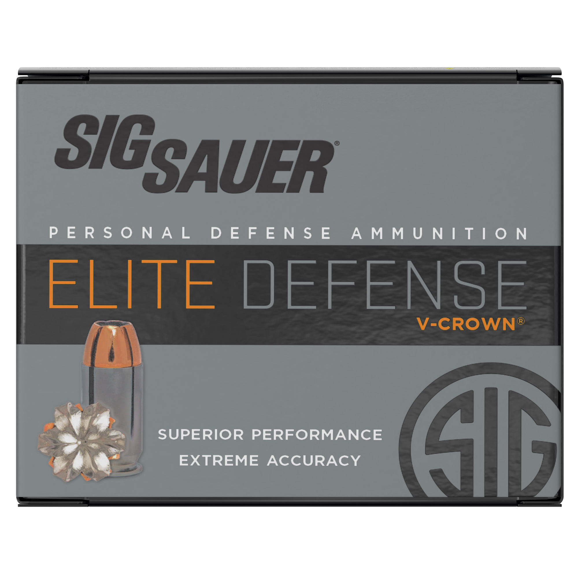 Sig SAUER Elite Performance 45ACP 185Grain V-Crown