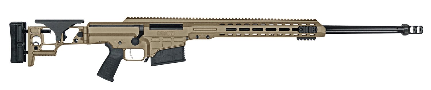 Barrett 18488 MRAD 300 Win Mag 24" 10+1 Flat Dark Earth Cerakote... - Barrett - 300 WIN MAG