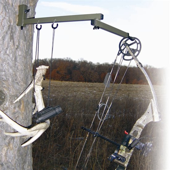 HME Better Bow Hanger - Unique Mounting System, 16.75" Length, Brown